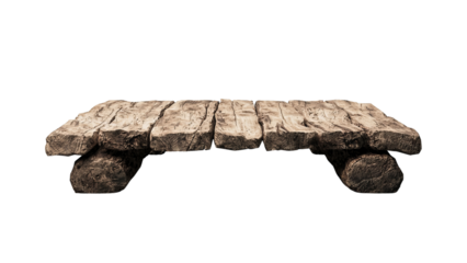 Png of A rustic wooden pallet with a weathered texture, ideal for various artistic and design projects.