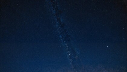 Obraz premium Night sky with Milky Way and stars