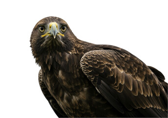 eagle on white background