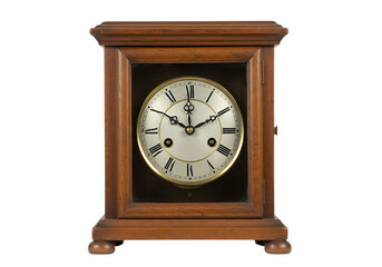 clock on white background