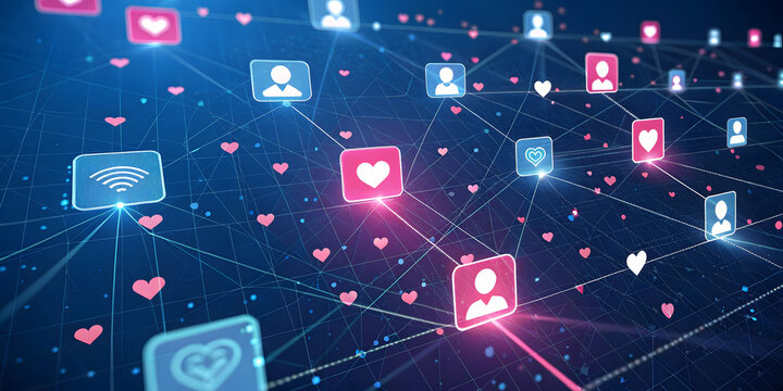 Social Media Network: Connecting People and Likes Online