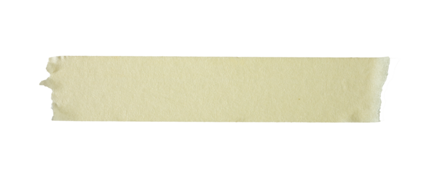 White masking tape on isolate white background.