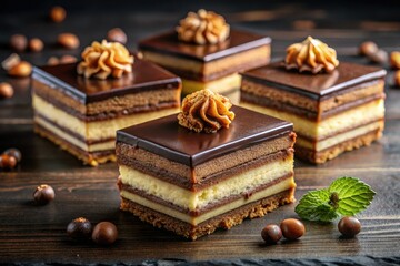 Opera Cake Recipe: Decadent Walnut Sponge, Chocolate Ganache & Buttercream Slices