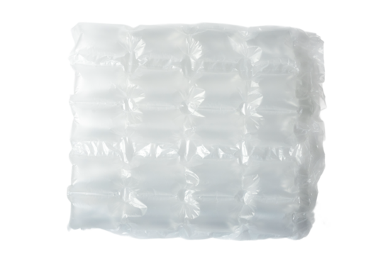 The plastic bubble for packging. - Powered by Adobe