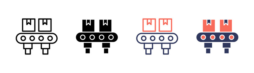 Production Line Icon