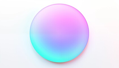 abstract pink purple holographic circle line