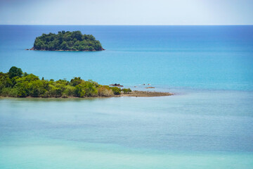 the island in the sea in thailand