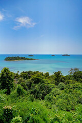 the atmosphere of the island in thailand 