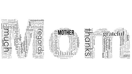 word cloud centered on 