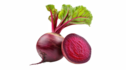 a picture of a beet on a transparent background, PNG image, PNG file, Generative art.