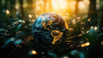 World Global Ecology International Meeting Learning Concept