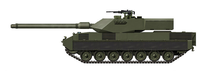 OF-50 MBT (MBT concept based on the C2 Ariete tank, with a new turret and 120mm gun) © Tikros
