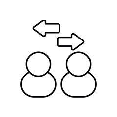 Interchange  Vector icon