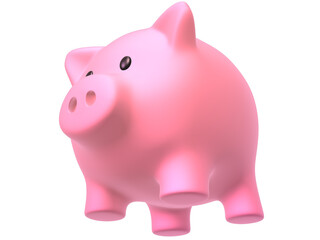 piggy bank 3d