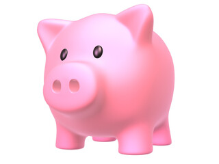 piggy bank 3d