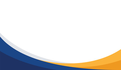 curve blue wave background abstract background design template