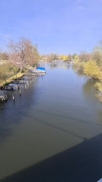 Magical River View in Berlin-K&ouml;penick &ndash; Atmospheric Evening Light on the Dahme River