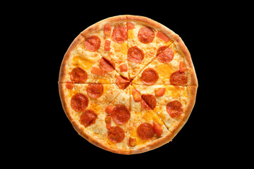 Pepperoni Pizza most delicious © Pakistani Desi Food