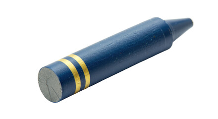 Isolated Blue Crayon