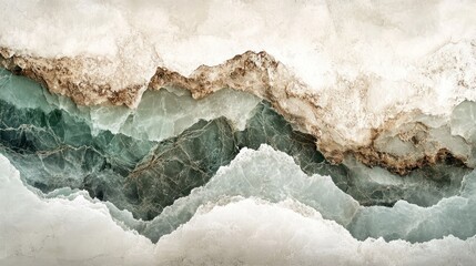 Abstract layered stone image featuring a beautiful artistic pattern