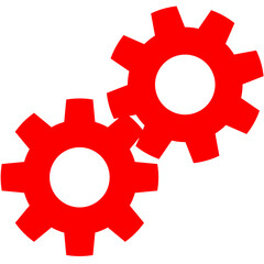 red gear wheels