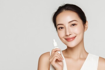 Skincare routine tips for glowing skin beauty expert's guide studio image content bright background close-up wellness