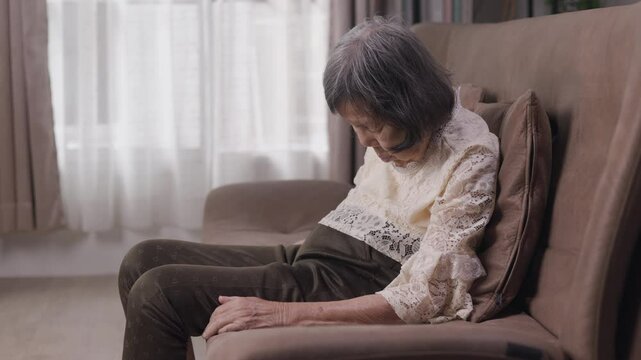 Elderly woman has daytime napping may signal dementia.