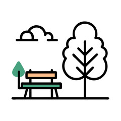 Minimalist Candle Design on Black Background. Flame Icon