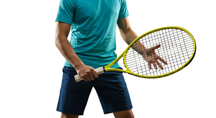 "Sports Equipment Collection on White Background"