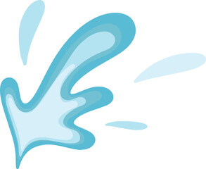water splash drop illustration
