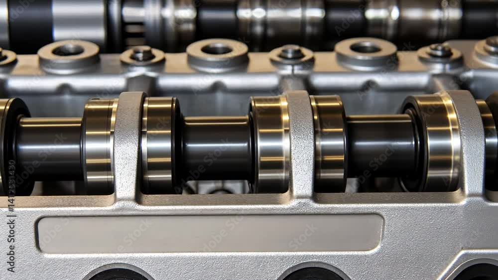 Poster precision engine lubricant technology for automotive machinery parts ensuring optimal performance an