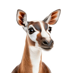 Obraz premium Graceful animal portraits wildlife sanctuary image collection transparent background features close-up view natural beauty