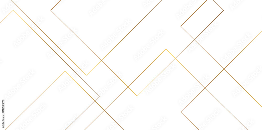 Leinwandbilder Abstract background golden square stock line background. abstract artistic of geometric background Gold gradient abstract seamless vector pattern. Minimal style website banner, decoration Vector.	
