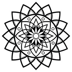 abstract floral ornament