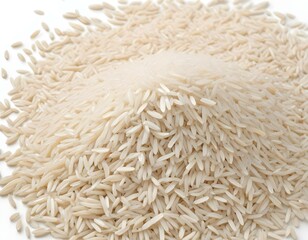 rice isolated on a white background
