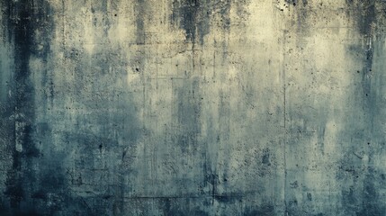 Fototapeta premium Grunge textured dark blue concrete wall background