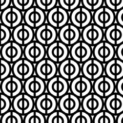 Seamless abstract pattern design vector	