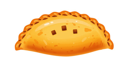 Isolated Empanada