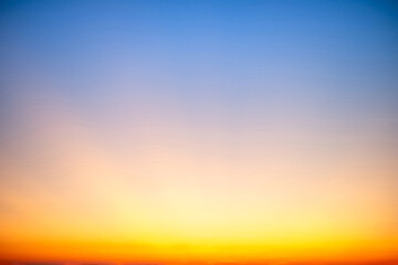 Beautiful , luxury soft gradient orange gold clouds and sunlight on the blue sky perfect for the...