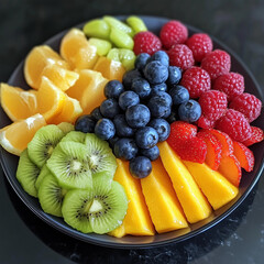 fruit salad in a bowl