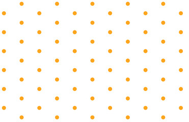 seamless polka dots pattern orange color