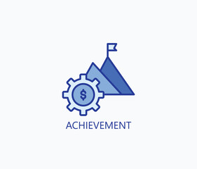 Achievement Icon Or Logo Isolated Illustration