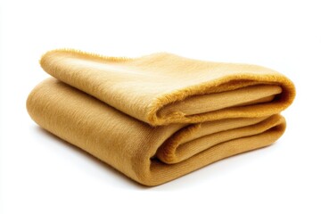 Cozy wool blanket folded neatly, perfect for warmth and decoration in any room or season