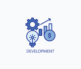 Development Icon Or Logo Isolated Illustration