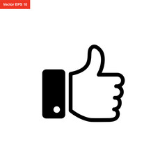 thumbs up icon design template
