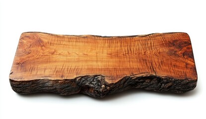 Rustic Wooden Plank Tabletop with Natural Grain and Texture