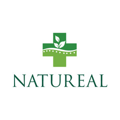 modern health logo design color gradation