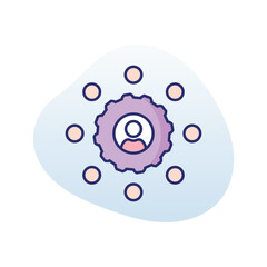 Business Model Vector icon