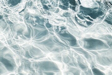 Obraz premium Abstract water ripples with sunlight reflecting on surface