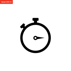 stopwatch icon simple and modern design